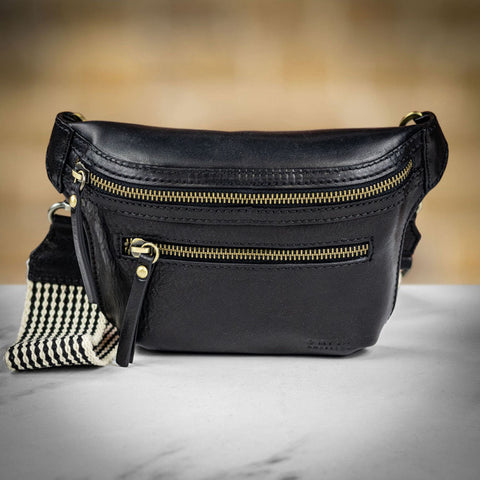 Leather Crossbody Handbag