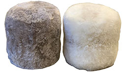 Sheep Wool Ottoman from Finland