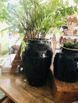 glazed terra-cotta pot