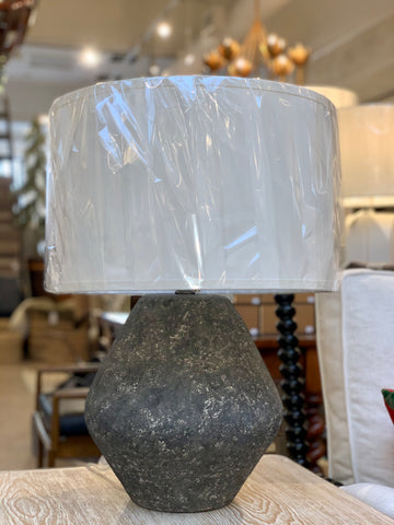 Terra-cotta lamp