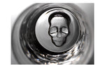 Handblown shot glass pair