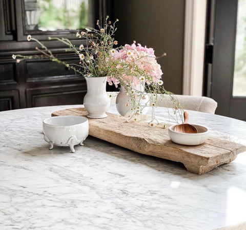 one-of-a-kind vintage serving board