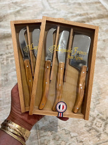 Cheese knives, gourmet French