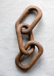 Wooden link chain